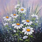Daisies In Mauve